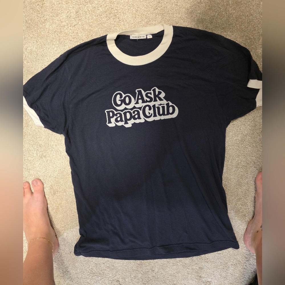 Bee & Fox Ringer Tee